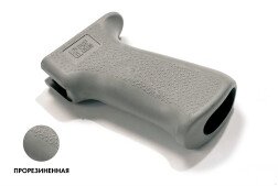 Рукоятка Pufgun Grip SG-P1/Gr, для Сайга, прямая, прорезиненная, серая