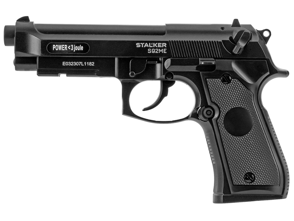 Пистолет пневматический Stalker S92ME (Beretta 92), 4.5мм, металл
