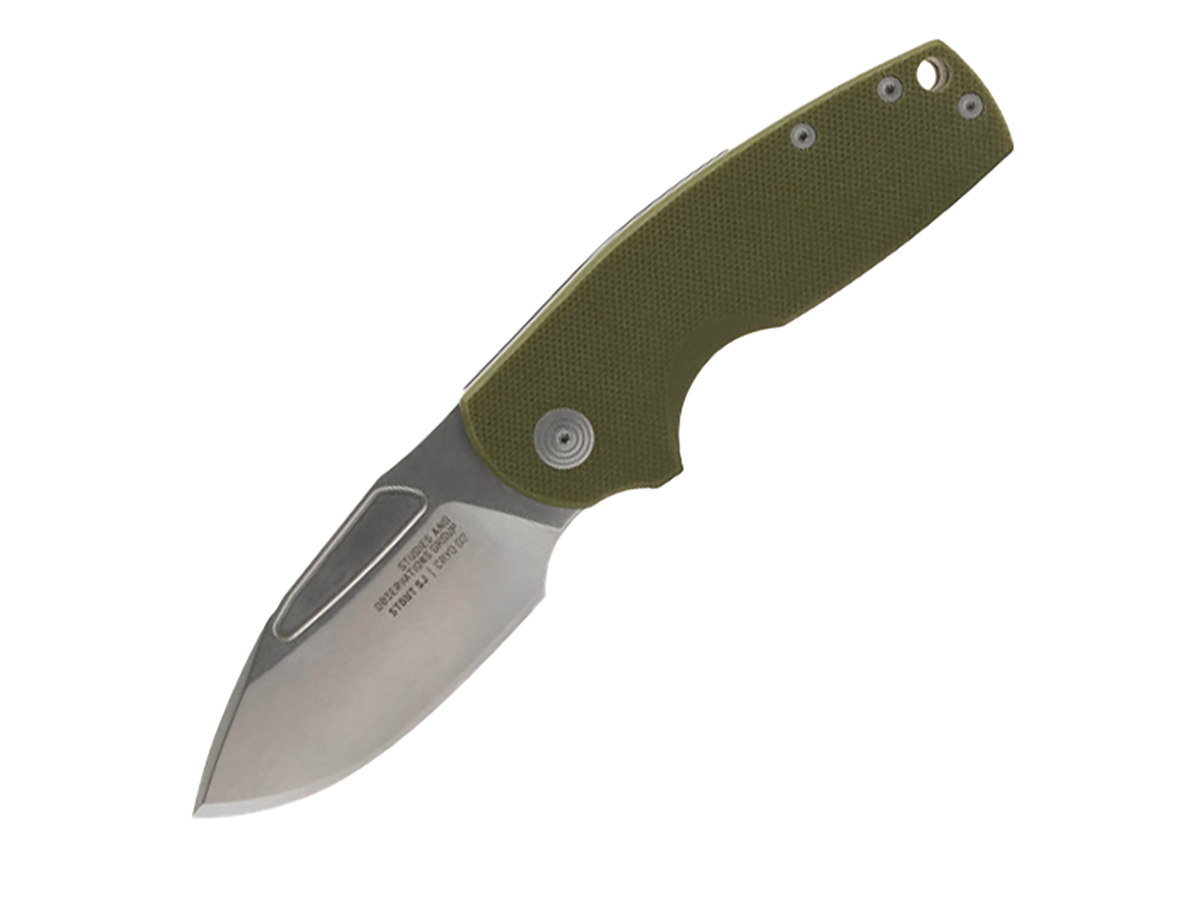 Нож складной SOG Stout SJ OD Green Stonewash