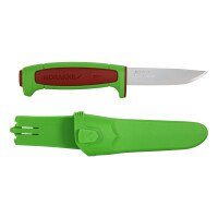 Нож Morakniv Basic 546 (S), 2024, Dala Red/Ivy Green