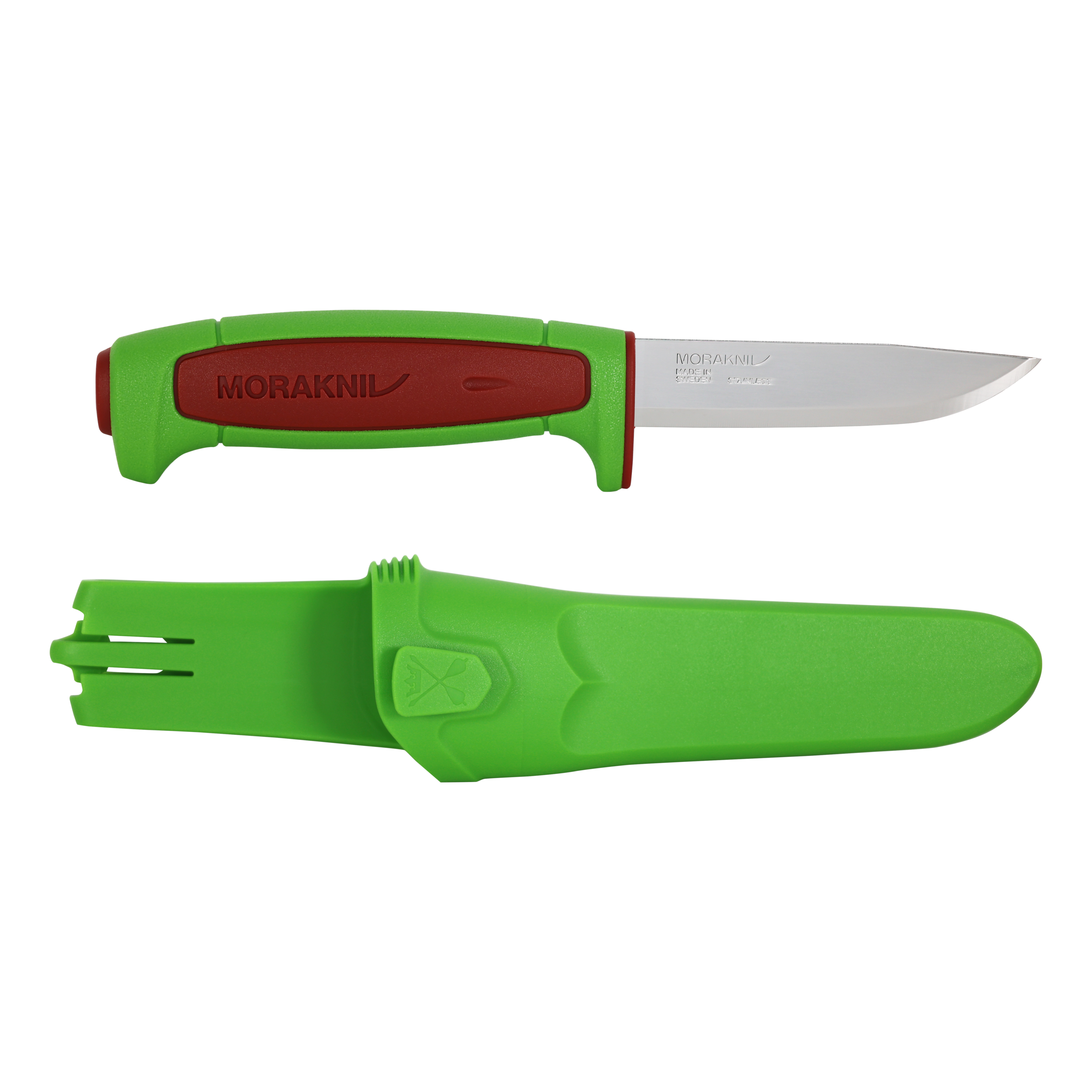 Нож Morakniv Basic 546 (S), 2024, Dala Red/Ivy Green