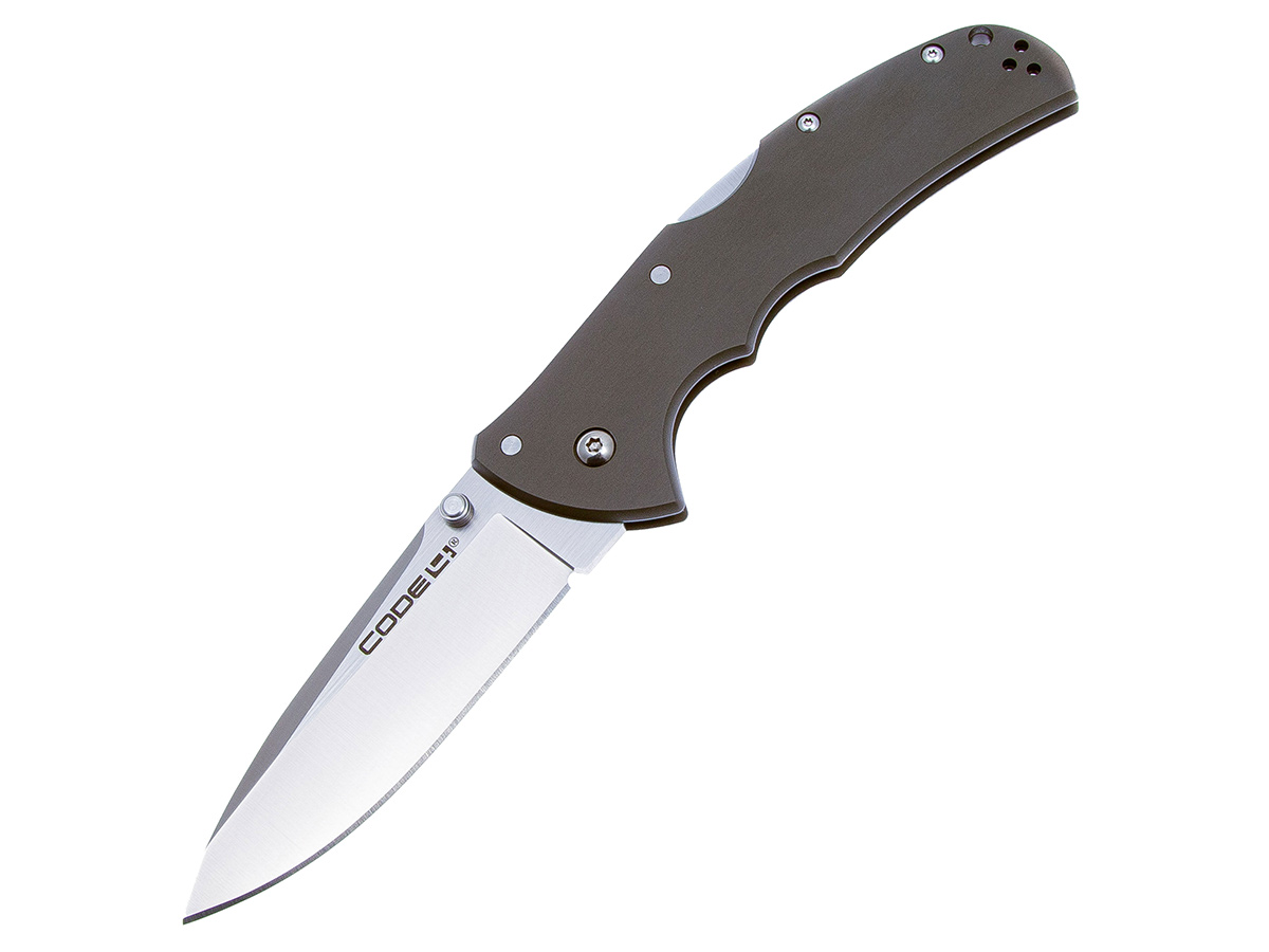 Нож складной Cold Steel Code 4 Spear Point, сталь CPM S35VN, алюминий