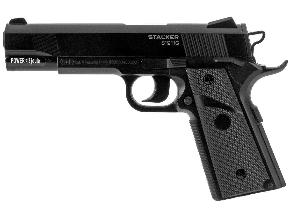 Пистолет пневматический Stalker S1911G (Colt 1911), 4.5мм, пластик