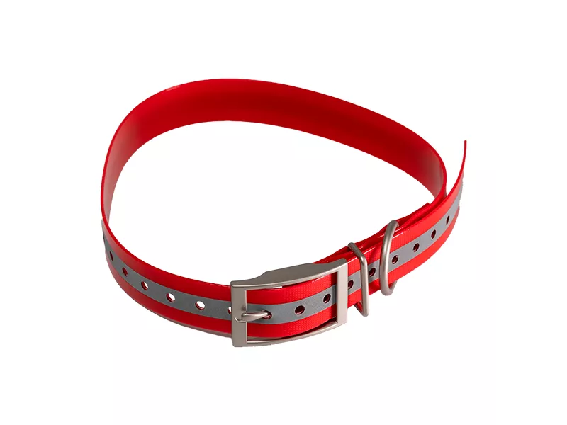 Светоотражающая красная шлейка для GPS-ошейника ARTELV Collar
