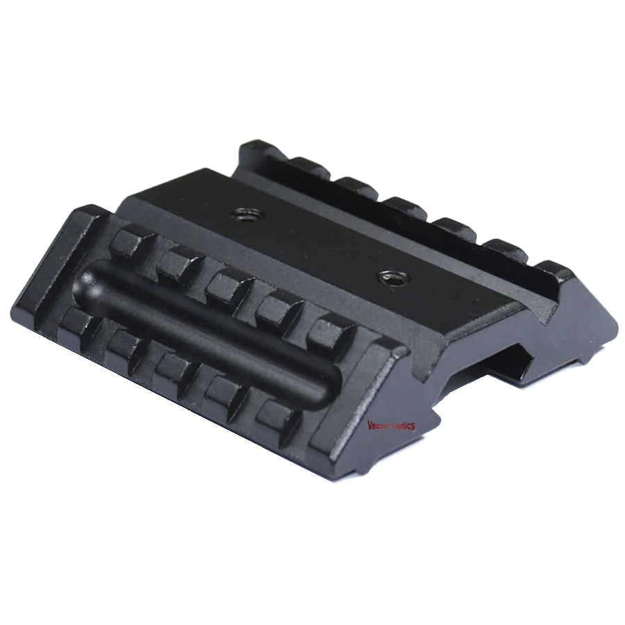 Кронштейн Vector Optics Dual на планку Picatinny со смещением 45°