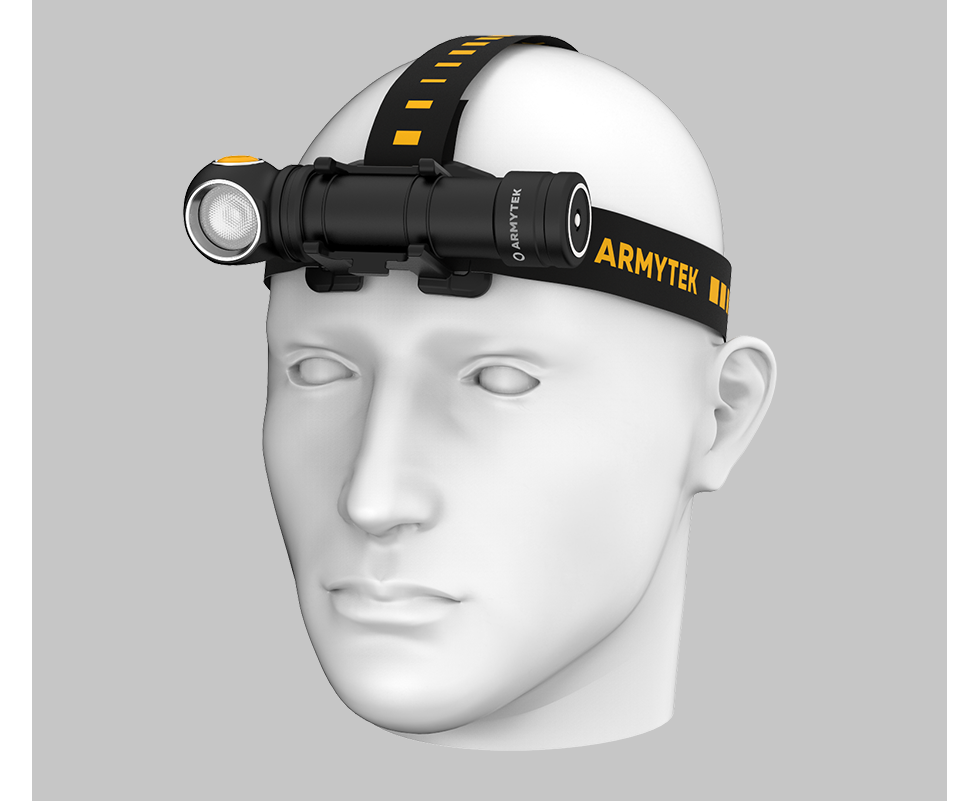 Фонарь налобный-мульти Armytek Wizard C2 Pro Max Magnet USB, белый свет