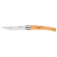 Нож филейный Opinel Effilé 10, олива, чехол, футляр