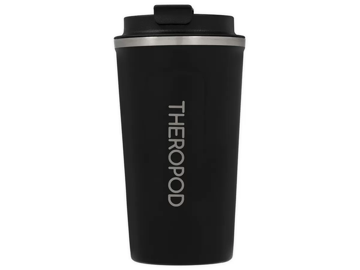 Термокружка THEROPOD TP-8768 0.45L, герметичная крышка, цвет черный
