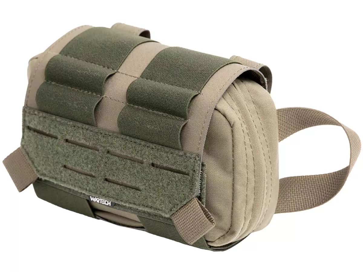 Подсумок под аптечку отрывной Wartech D.R.E.A.M., Ranger Green