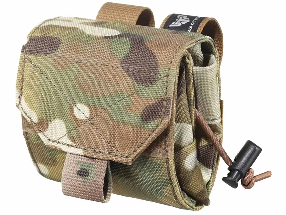 Подсумок Wartech Скатка UP-114-MCN под сброс магазинов, складной, Multicam