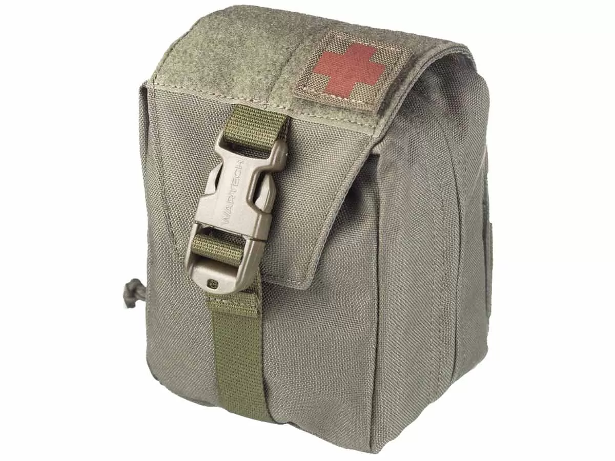 Подсумок Wartech Лекарь UP-103-ОD под аптечку, отрывной, олива