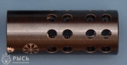 Дульный компенсатор Веер24 двухкамерный, тип АК резьба 24 мм (сталь)
