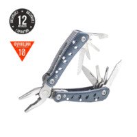Мультитул Ganzo G2019S (10 в 1) серебристый мини