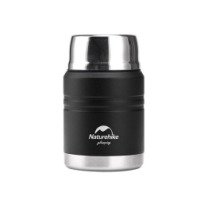 Термос Naturehike NH20SJ041 500мл (для еды) , черный