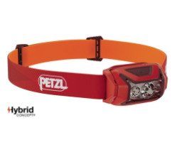 Фонарь налобный Petzl Actik 450лм, красный
