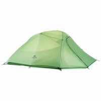 Палатка Naturehike Сloud up 2 NH17T001-T 210T двухместная с ковриком, зеленая