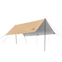 Тент Naturehike Cloud CNK2450WS025 150D, 400×292см, светло-коричневый (без стоек)