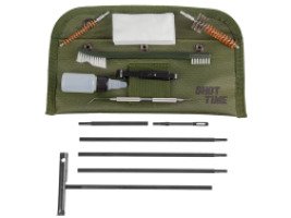 Набор для чистки ShotTime, калибр .22, 9 предметов, шомпол металл