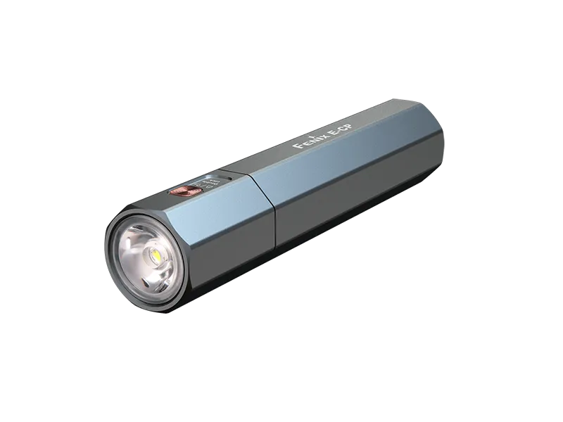 Фонарь Fenix E-CP с функцией повербанка голубой 1600 люмен
