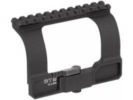 Кронштейн GTS Q.128 боковой быстросъемный Picatinny АК/Сайга, 11 слотов