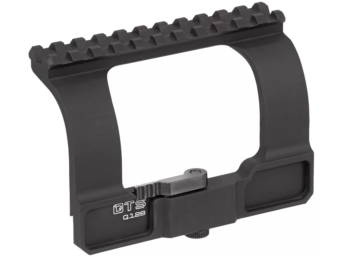 Кронштейн GTS Q.128 боковой быстросъемный Picatinny АК/Сайга, 11 слотов