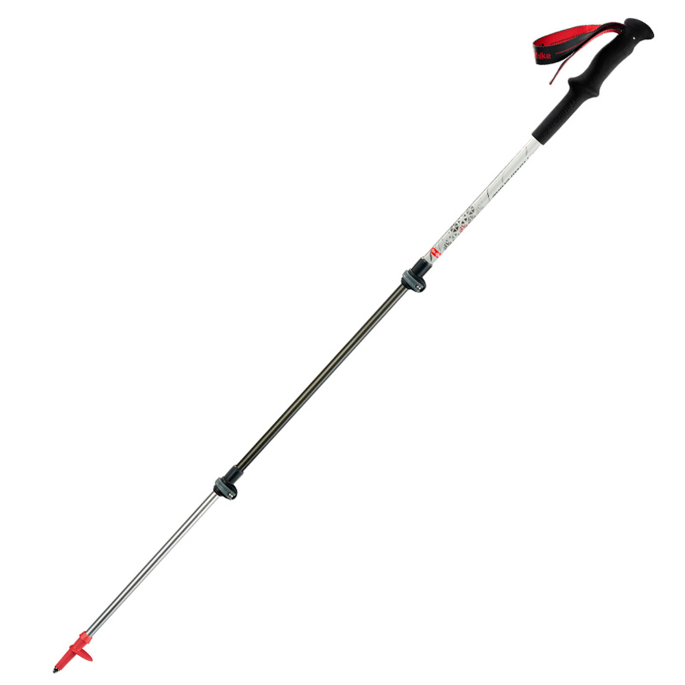 Палка треккинговая Naturehike NH17D006-D Carbon-AL Hoar UL 60-120см белый