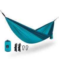 Гамак Naturehike NH21DC011 340T двухместный ультралегкий синий