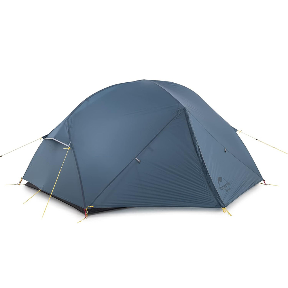 Палатка Naturehike Mongar NH19M002-J 210T двухместная сверхлегкая , синяя Phantom Blue
