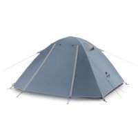 Палатка Naturehike P-Series NH18Z022-P 210T/65D, двухместная, серо-голубая