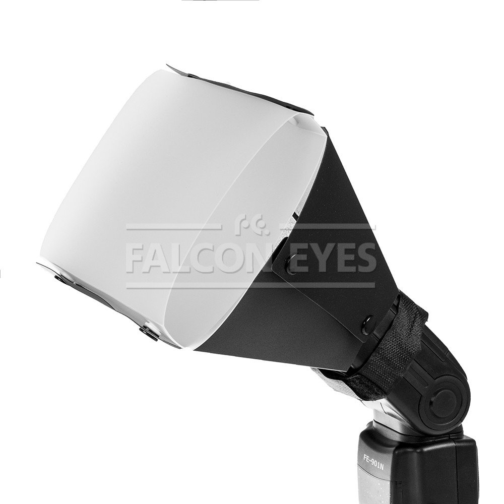 Отражатель Falcon Eyes SR-CA kit с рассеив. и сот. нас. для накамер. вспышки