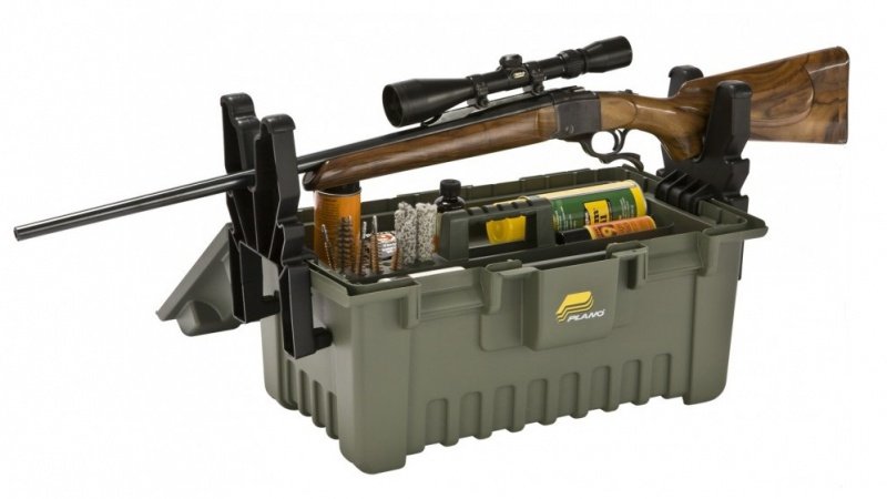 Подставка Plano для чистки оружия с ящиком для хранения, XL 178100