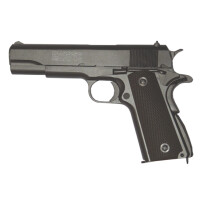 Пистолет пневматический Swiss Arms P1911/Tanfoglio witness P1911 (Colt 1911),к.4,5мм, металл,блоубэк,темно-серый,98 м/с, 288710/358003