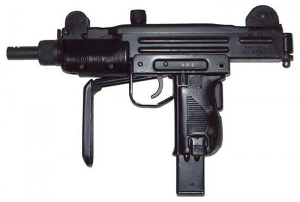 Пистолет пневматический Swiss Arms Protector (MINI UZI),к.4,5мм,автомат.режим стрельбы,металл/пластик,блоубэк,105 м/с, 288503