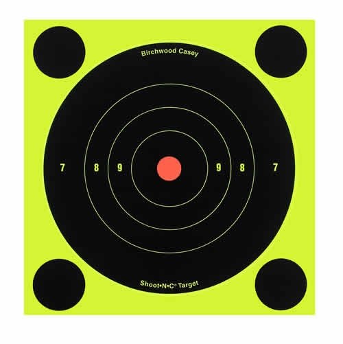 Мишень бумажная Birchwood Shoot•N•C® Bull's-eye Target 150мм, упак