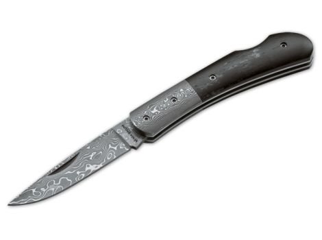 Нож складной Boker Magnum Black Bone Damascus