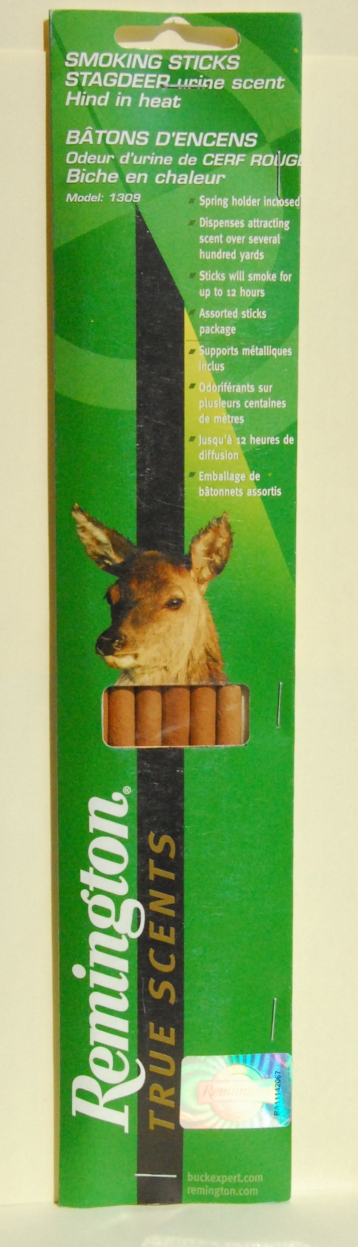 Приманка Remington для оленя - искуственный ароматизатор выделений самки, дымящ. палочки 1309