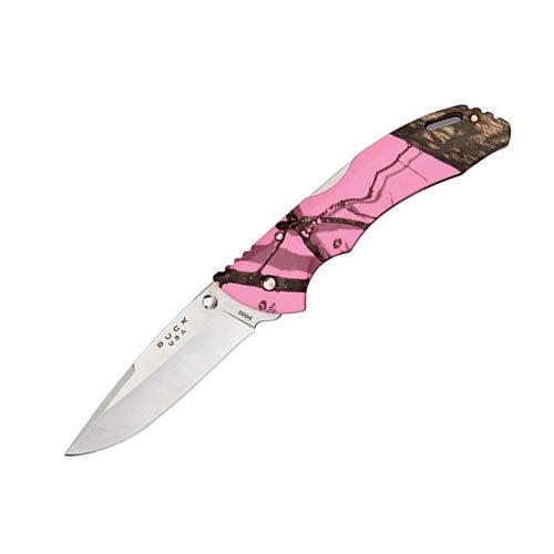 Нож складной Buck 286 Bantam BHW, Pink camo