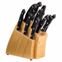 Набор кухонных ножей Buck, 12 предметов в подставке, PaperStone