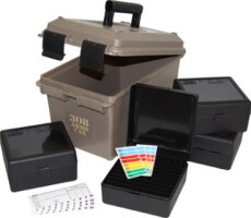 Ящик для хранения в комплекте с кейсами для патрон MTM RM-100