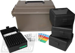 Ящик для хранения в комплекте с кейсами для патрон MTM RS-100