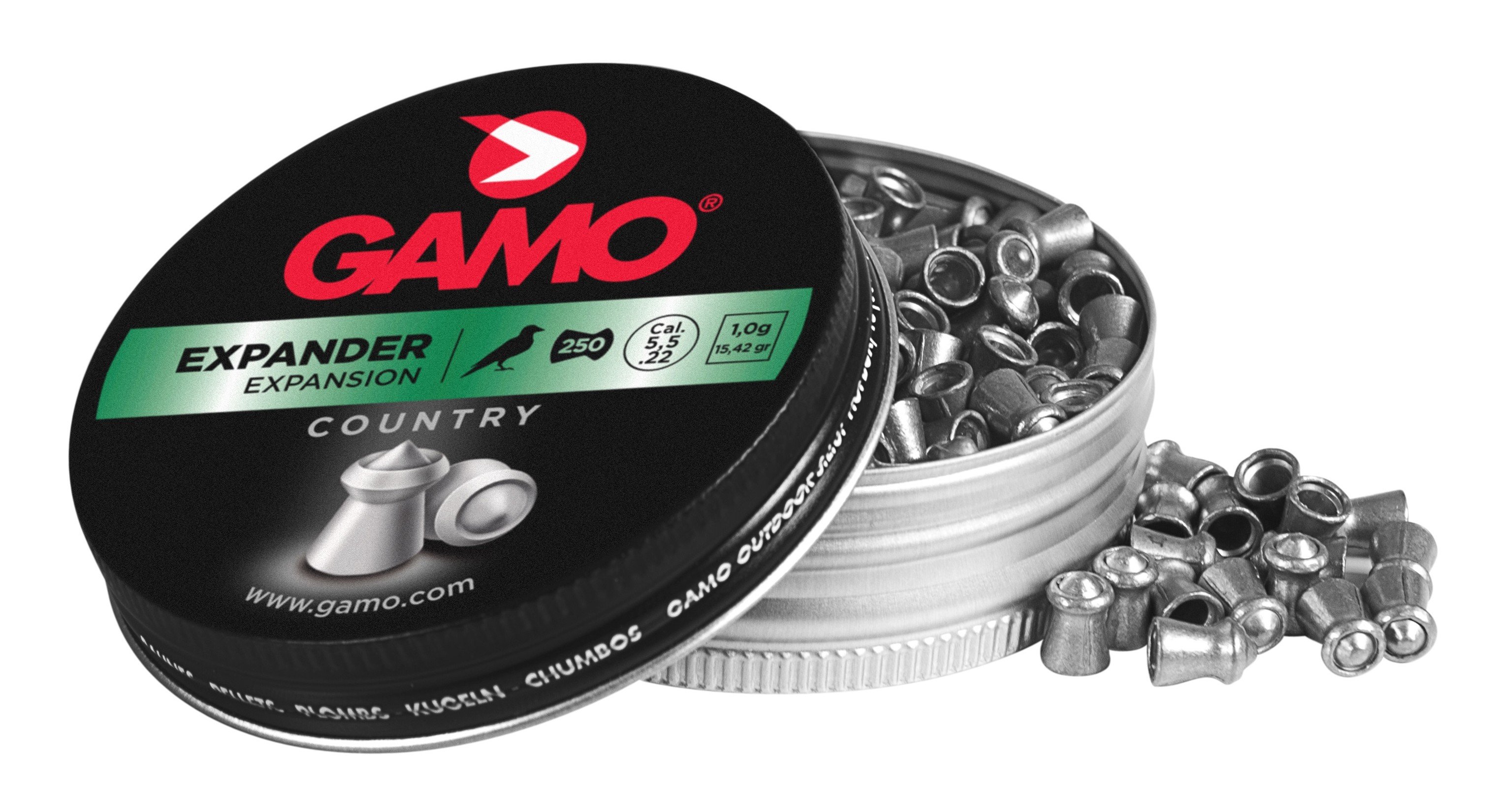 Пули Gamo Expander 5.5 мм, 1.0 г, 250 шт