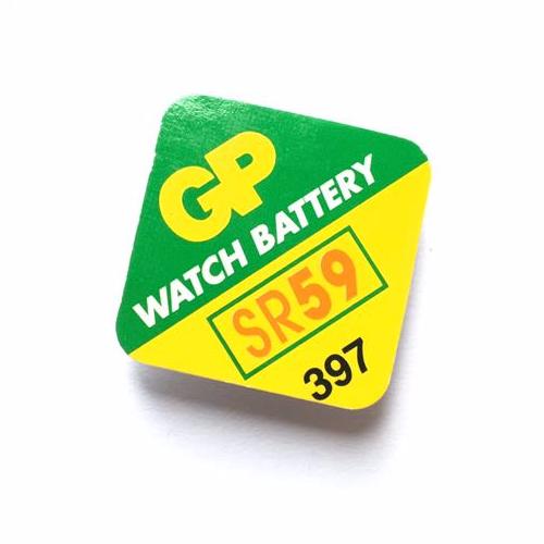 Батарейка для часов GP Silver Oxide SR59