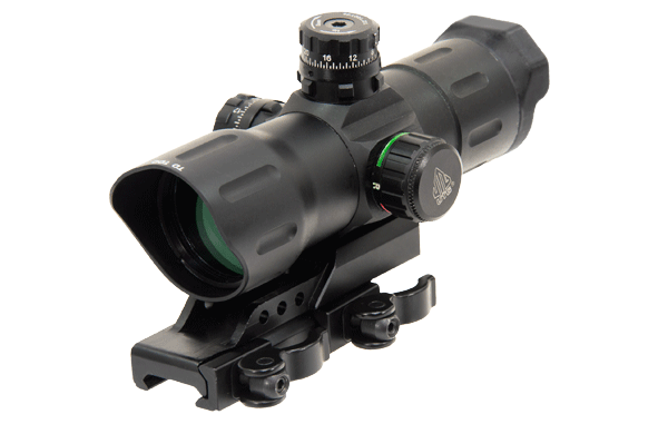 Коллиматор Leapers UTG 6" ITA Red/Green CQB Dot Sight With Offset QD Mount SCP-TDSDQ