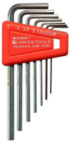 Профессиональный набор шестигранников Swiss Tools (Ключи 0.89, 1,27, 1.5, 2, 2,5, 3, 4 мм), 00062-6047