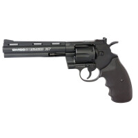 Револьвер пневматический Swiss Arms 357-6'' (Colt Python), 29 см., к.4,5мм, 288017