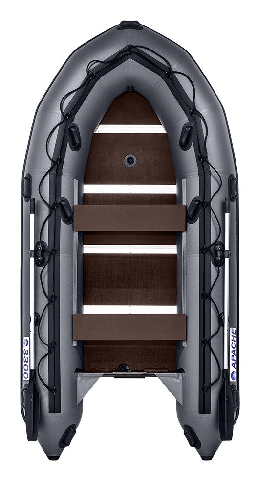 Надувная лодка ПВХ Apache 3300 CK графит