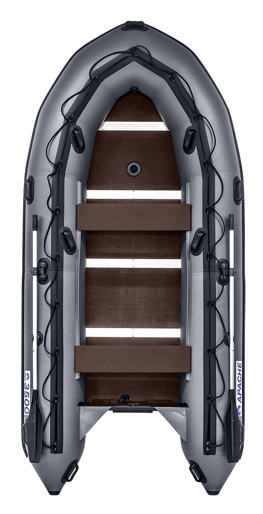Надувная лодка ПВХ Apache 3500 CK графит