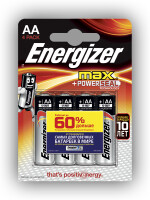Щелочные батарейки Energizer Max - AA, 4 шт