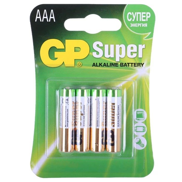 Батарейки GP Super AAA, BC4