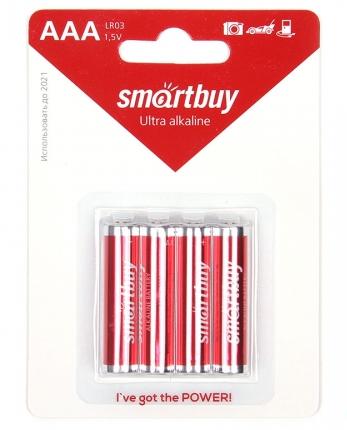 Батарейки Smartbuy Ultra AAA, BC4